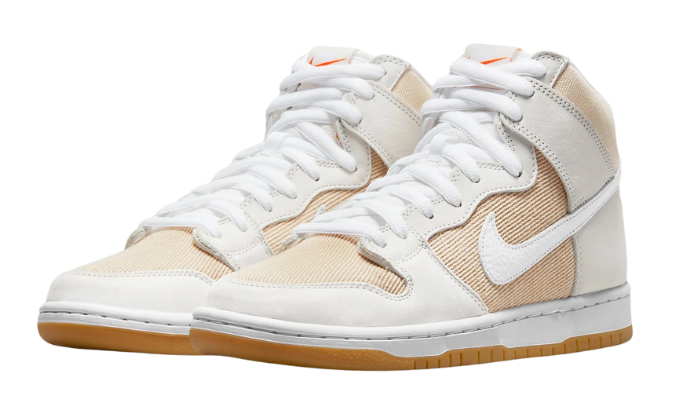 SB Dunk High Pro Orange Label Unbleached Natural