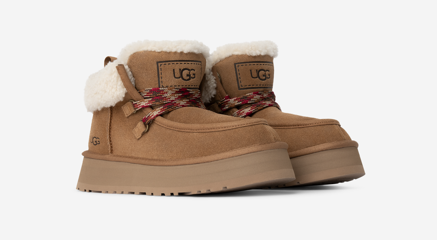 UGG Funkarra Cabin Cuff Boot Chestnut (Women's)