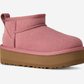 UGG Classic Ultra Mini Platform Boot Pink Dawn (Kids)