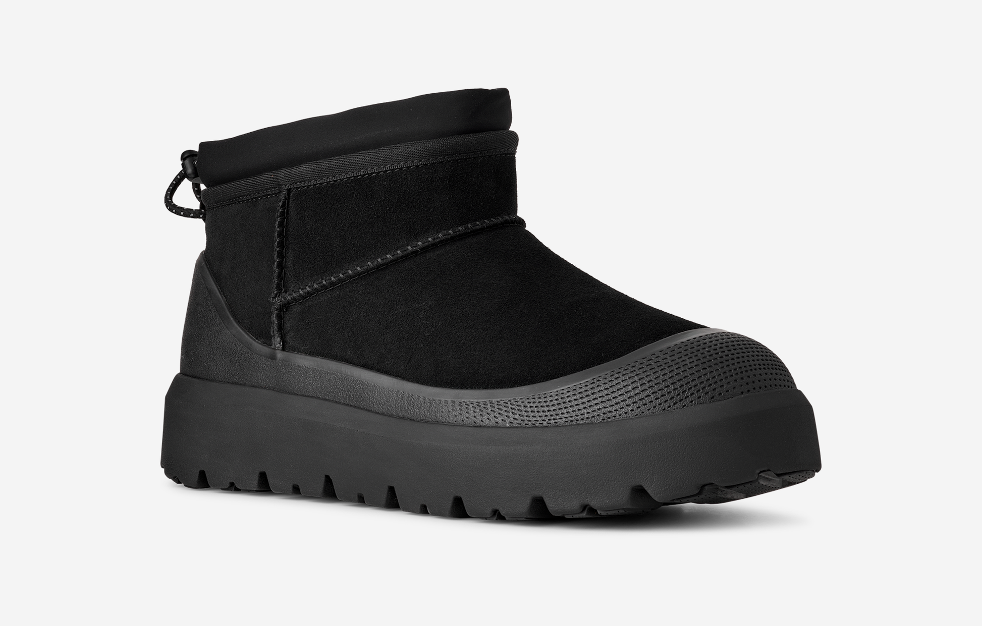 UGG Classic Ultra Mini Weather Hybrid Boot Black