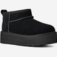 UGG Classic Ultra Mini Platform Boot Black (Kids)