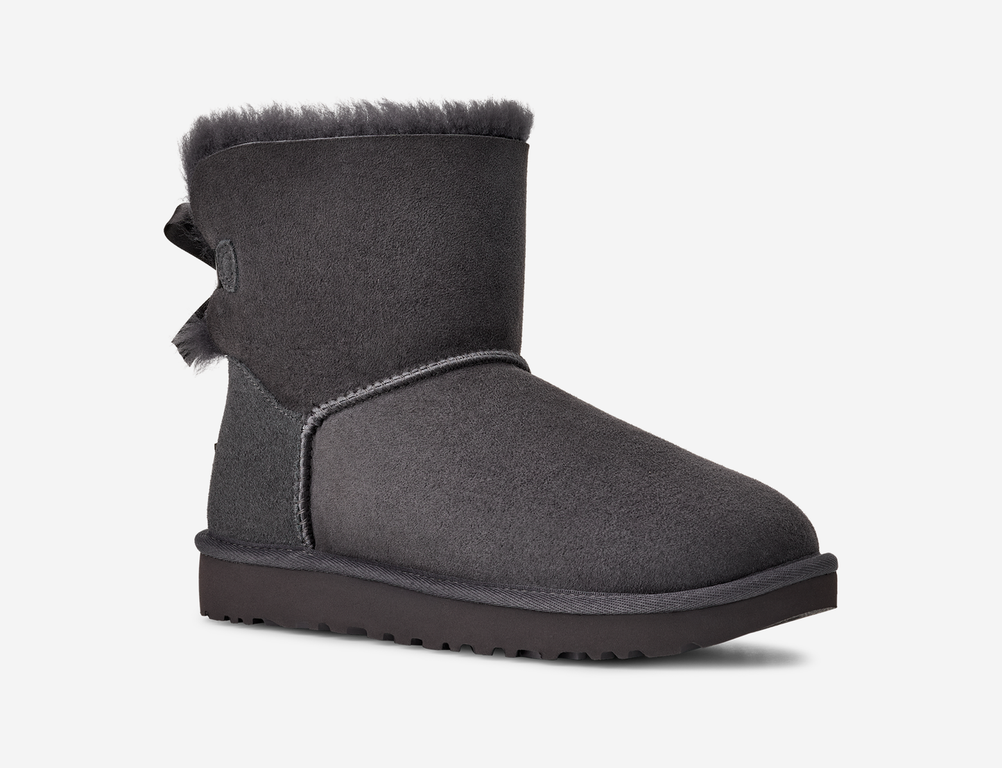 UGG Mini Bailey Bow II Obsidian (Women's)