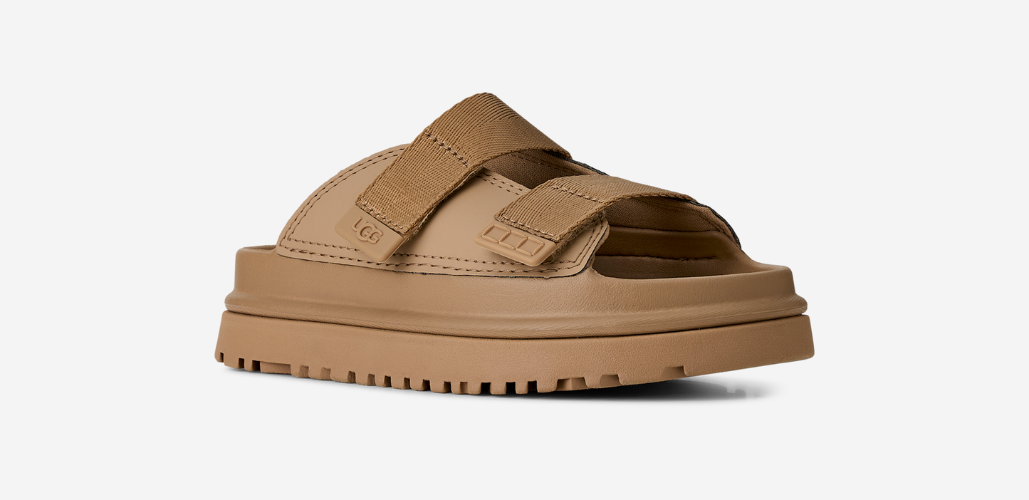 UGG GoldenGlow Slide Dark Sand (Kids)