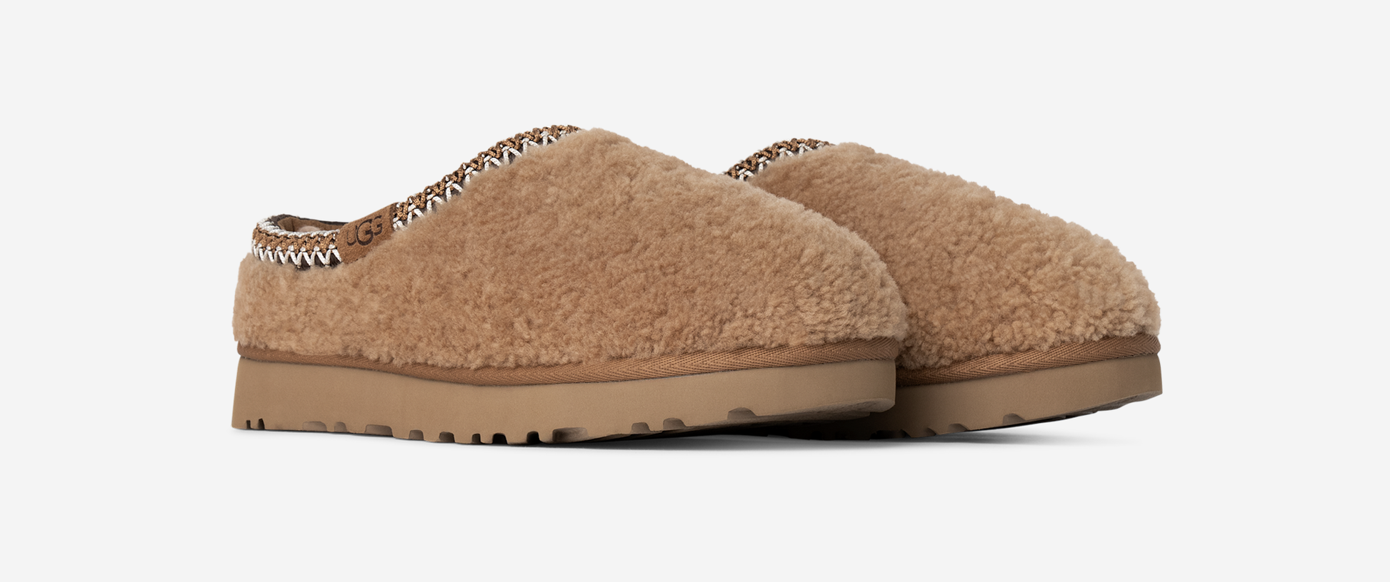 UGG Tasman Maxi Curly Slipper Chestnut (Women's)