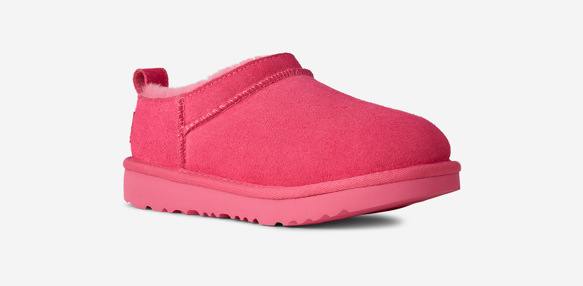 UGG Classic Micro Slipper Pink Bloom (Kids)