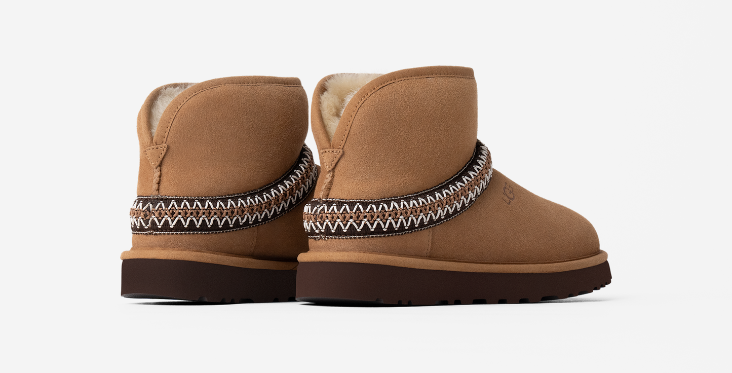 UGG Classic Mini Crescent Chestnut (Women's)