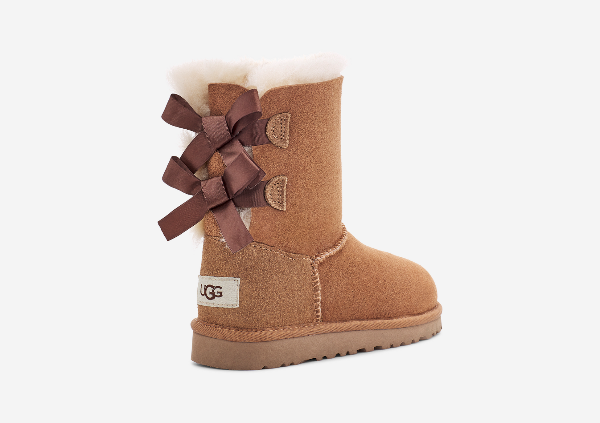 UGG Bailey Bow II Boot Chestnut (Kids)