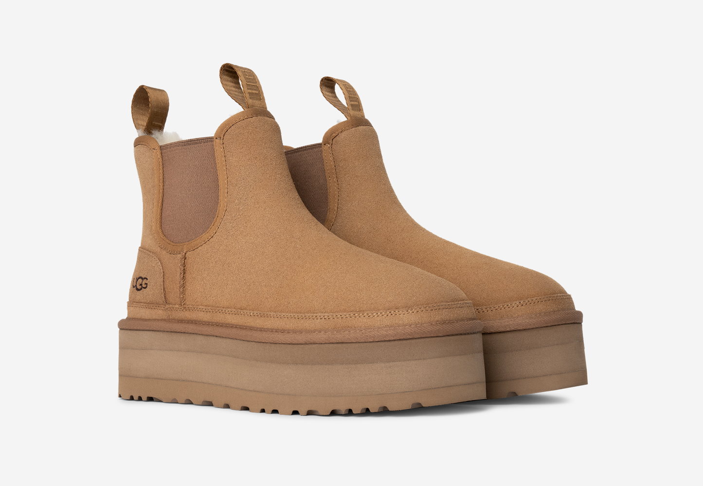 UGG Neumel Platform Chelsea Boot Chestnut (Women's)