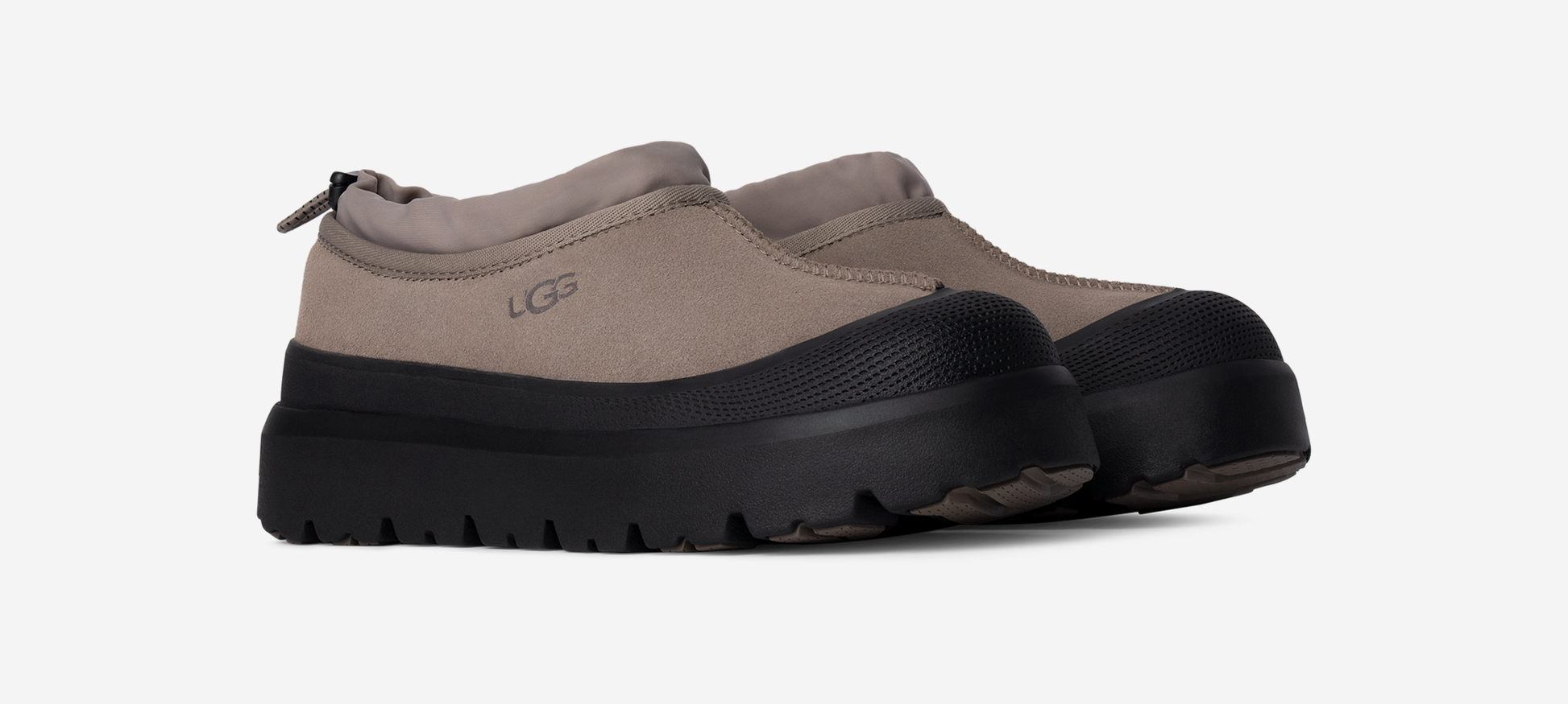 UGG Tasman Weather Hybrid Slipper Smoke Plume Black