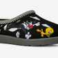 UGG Tasman Slipper Palace x Looney Tunes Black