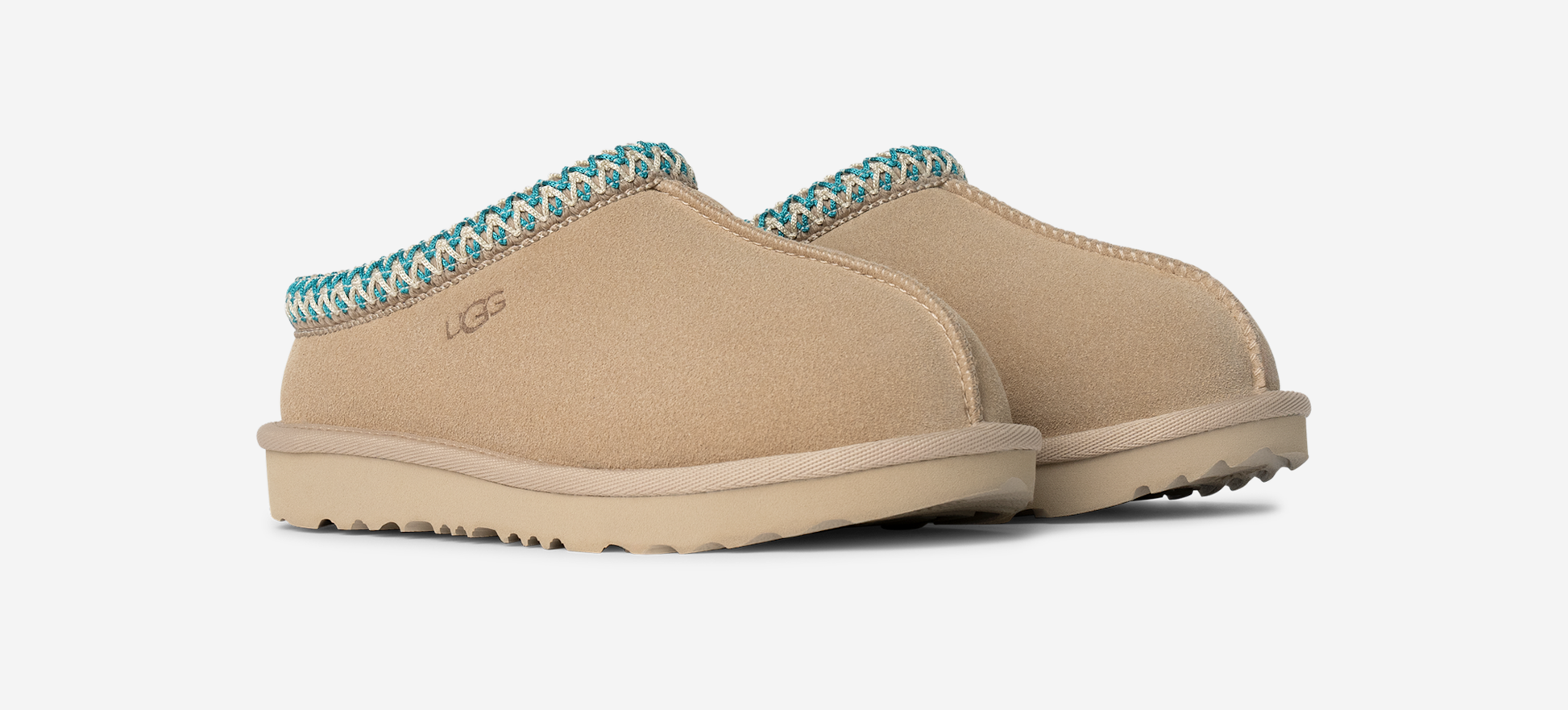 UGG Tasman II Slipper Driftwood White Pepper (Kids)