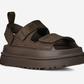 UGG GoldenGlow Embossed Sandal Dense Smoke (Women's)
