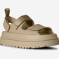 UGG GoldenGlow Embossed Sandal Mustard Seed (Women's)