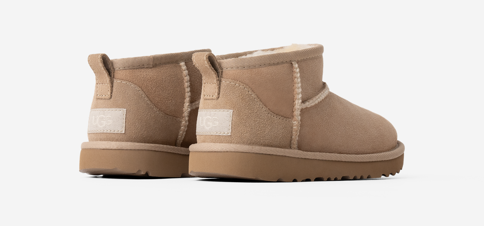 UGG Classic Ultra Mini Boot Sand (Kids)