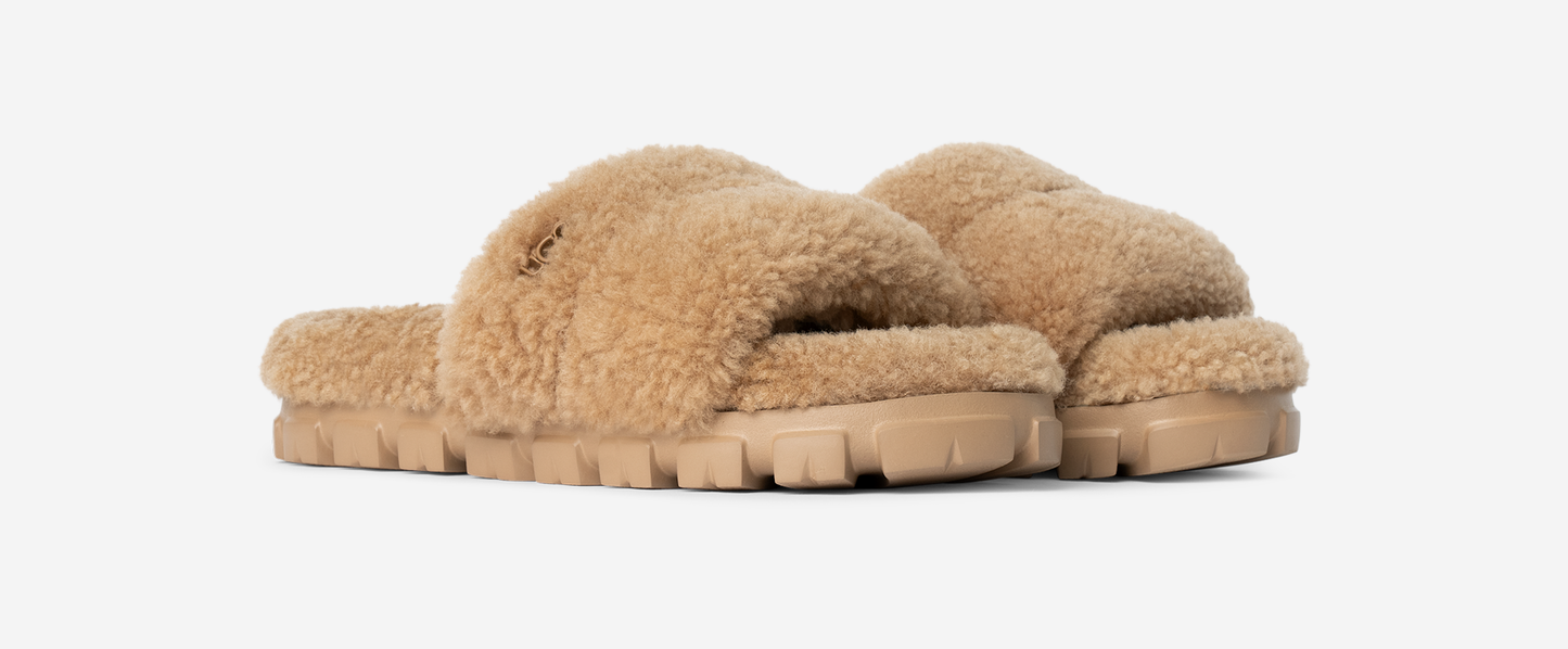 UGG Cozetta Curly Slide Chestnut (Women's)