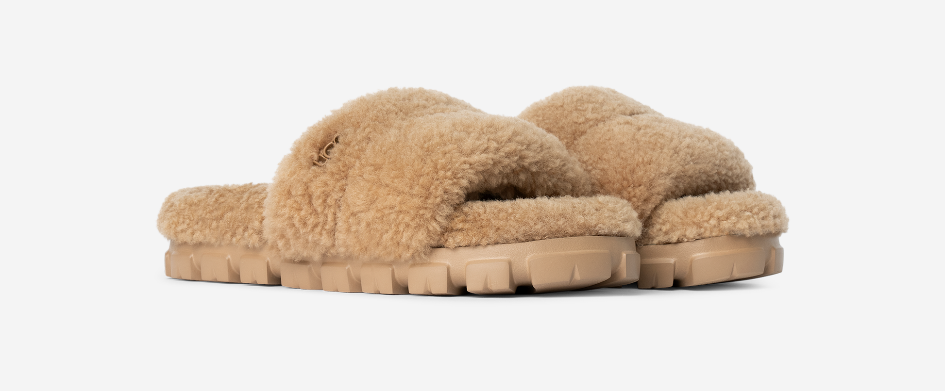 UGG Cozetta Curly Slide Chestnut (Women's)