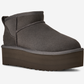 UGG Classic Ultra Mini Platform Boot Charcoal (Women's)