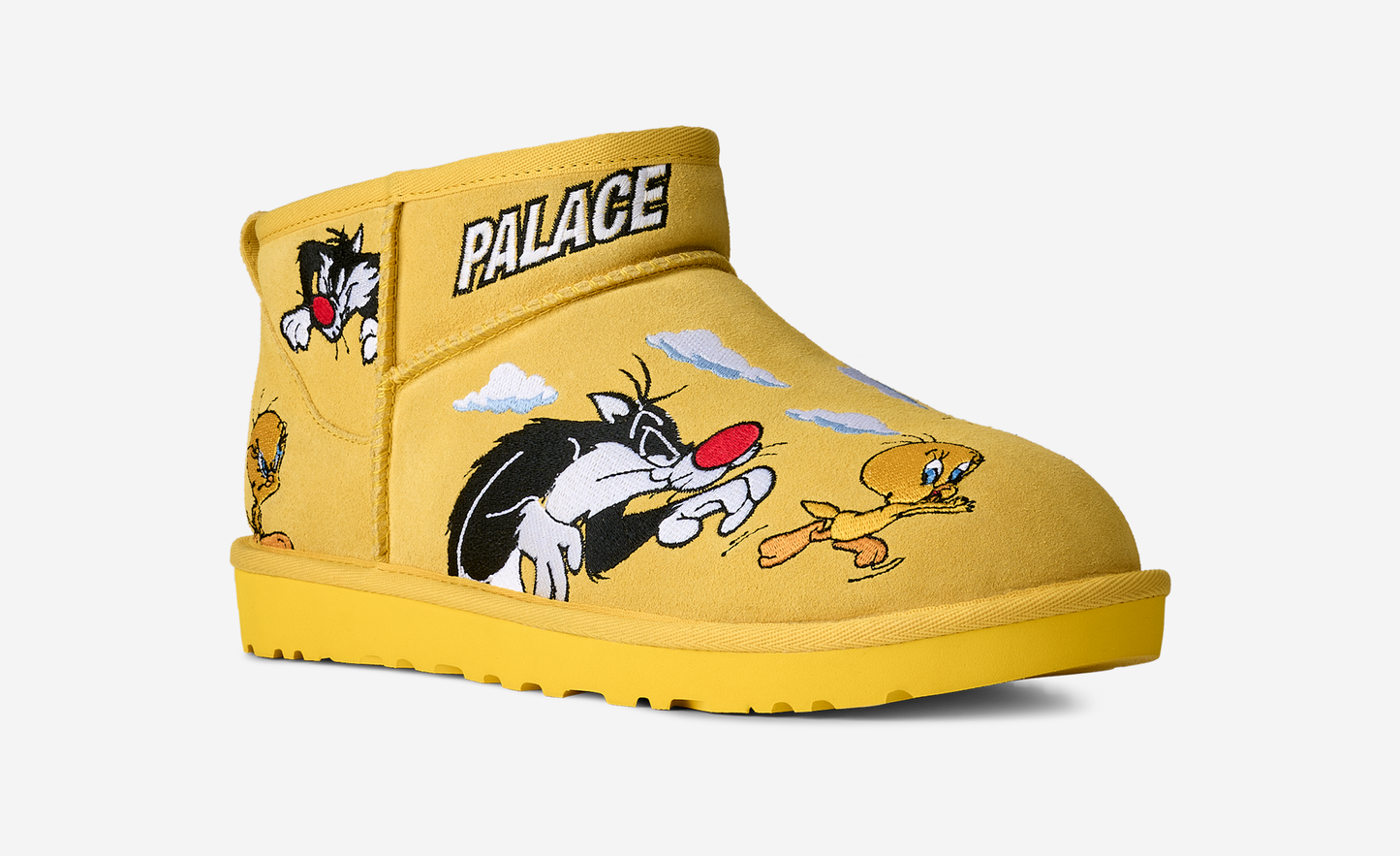 UGG Classic Ultra Mini Boot Palace x Looney Tunes Yellow