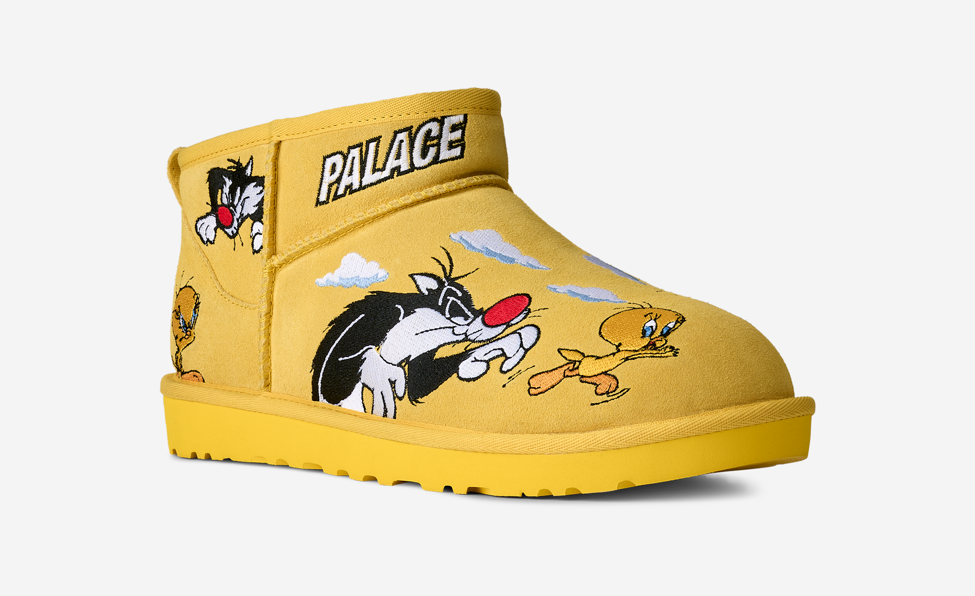 UGG Classic Ultra Mini Boot Palace x Looney Tunes Yellow