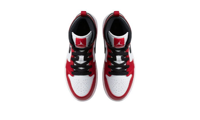 Air Jordan 1 Mid Chicago White (Copii)