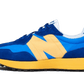 New Balance 327 Blue Yellow - MS327CLB