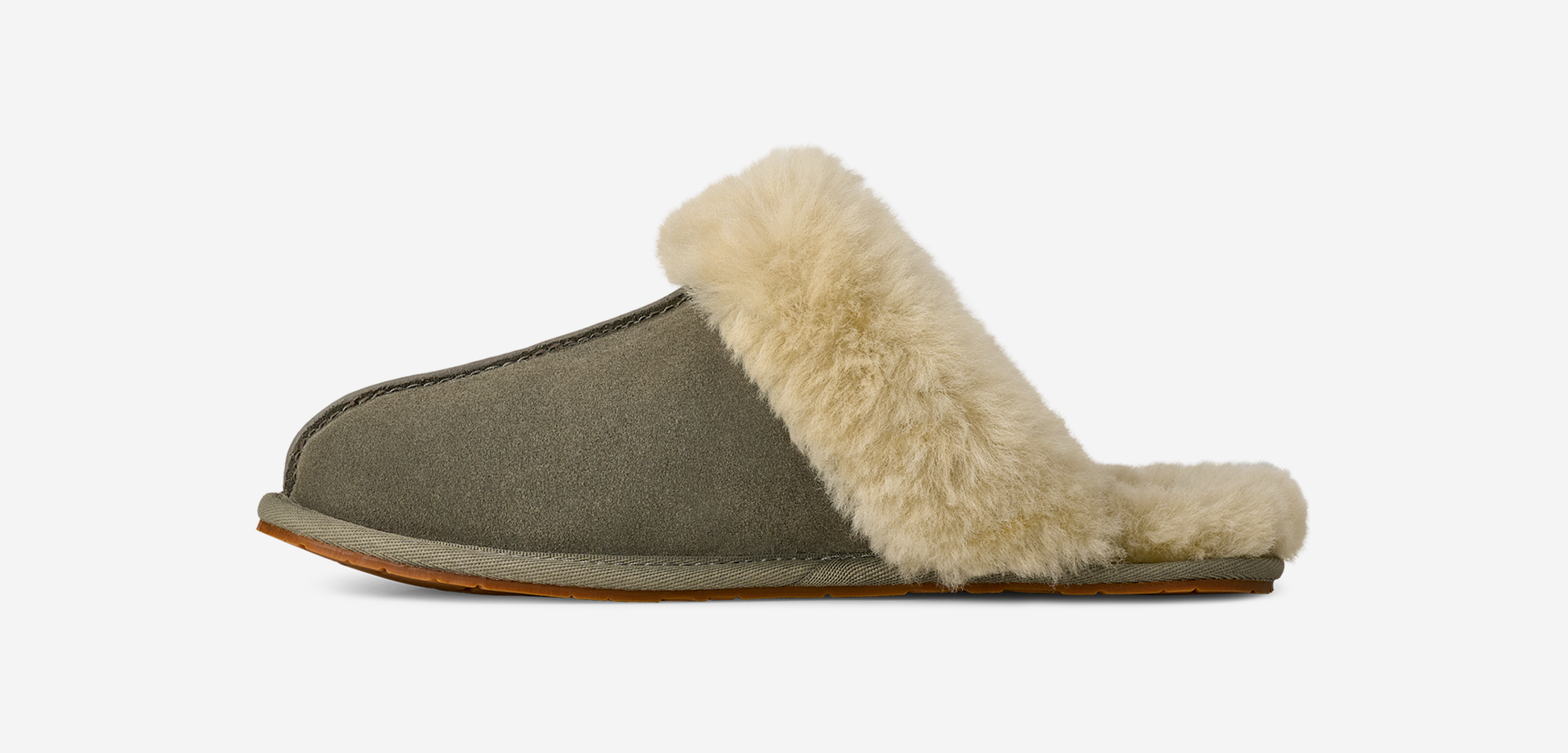 UGG Scuffette II Slipper Moss Green Muted Brass (Women's)