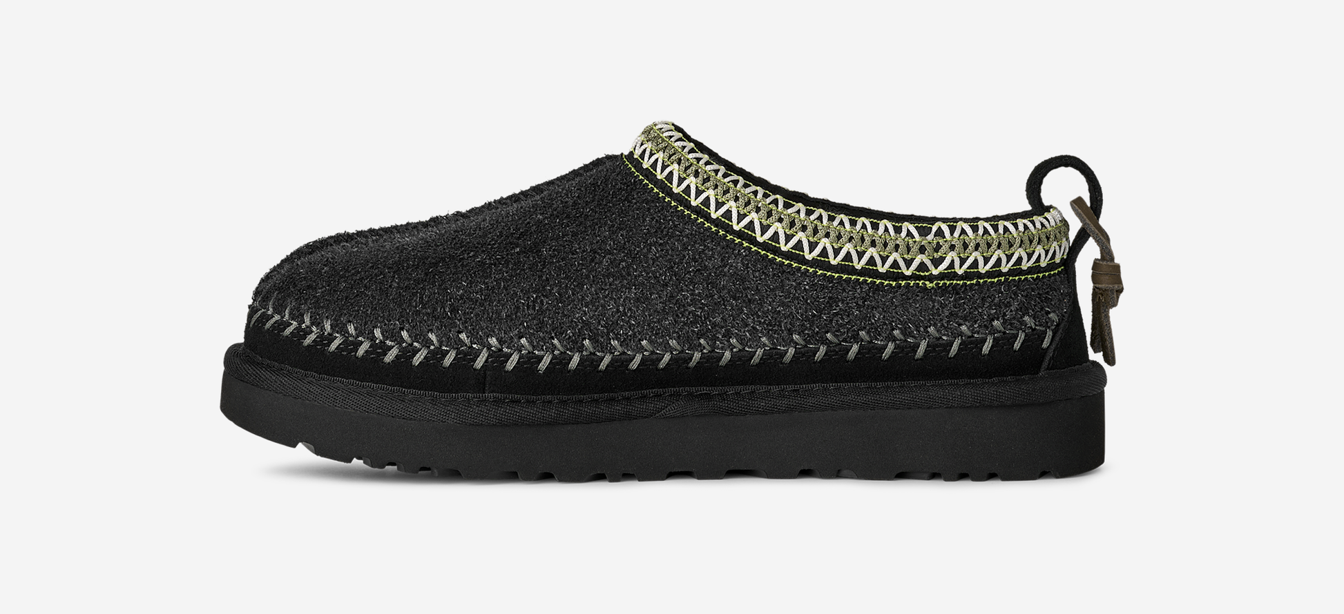 UGG Tasman Biarritz Slipper Black (Women's)