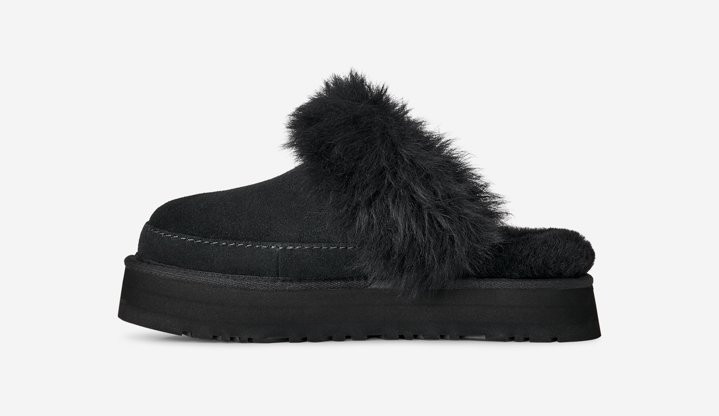UGG Disquette Chalet Slipper Black (Women's)