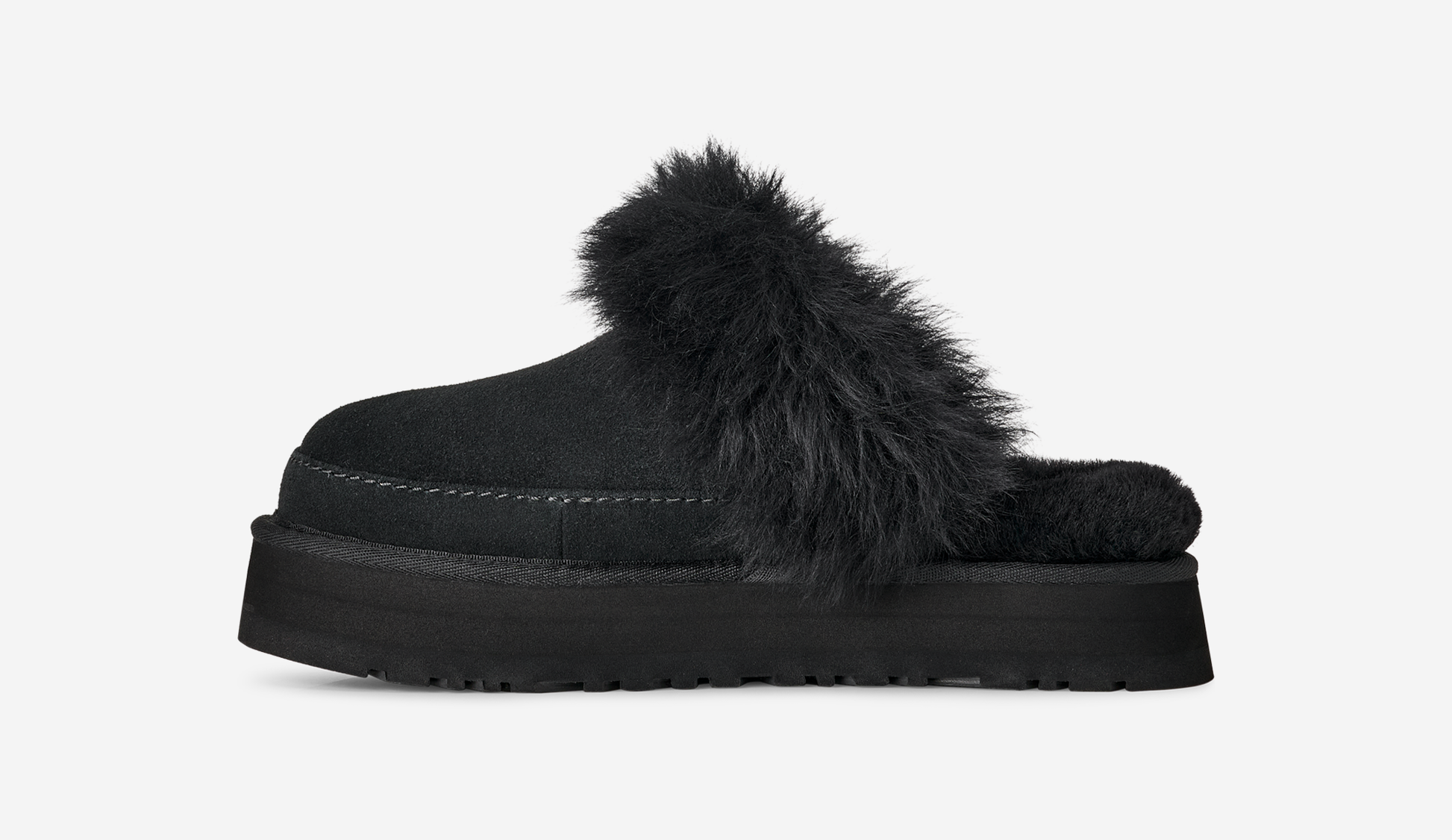 UGG Disquette Chalet Slipper Black (Women's)