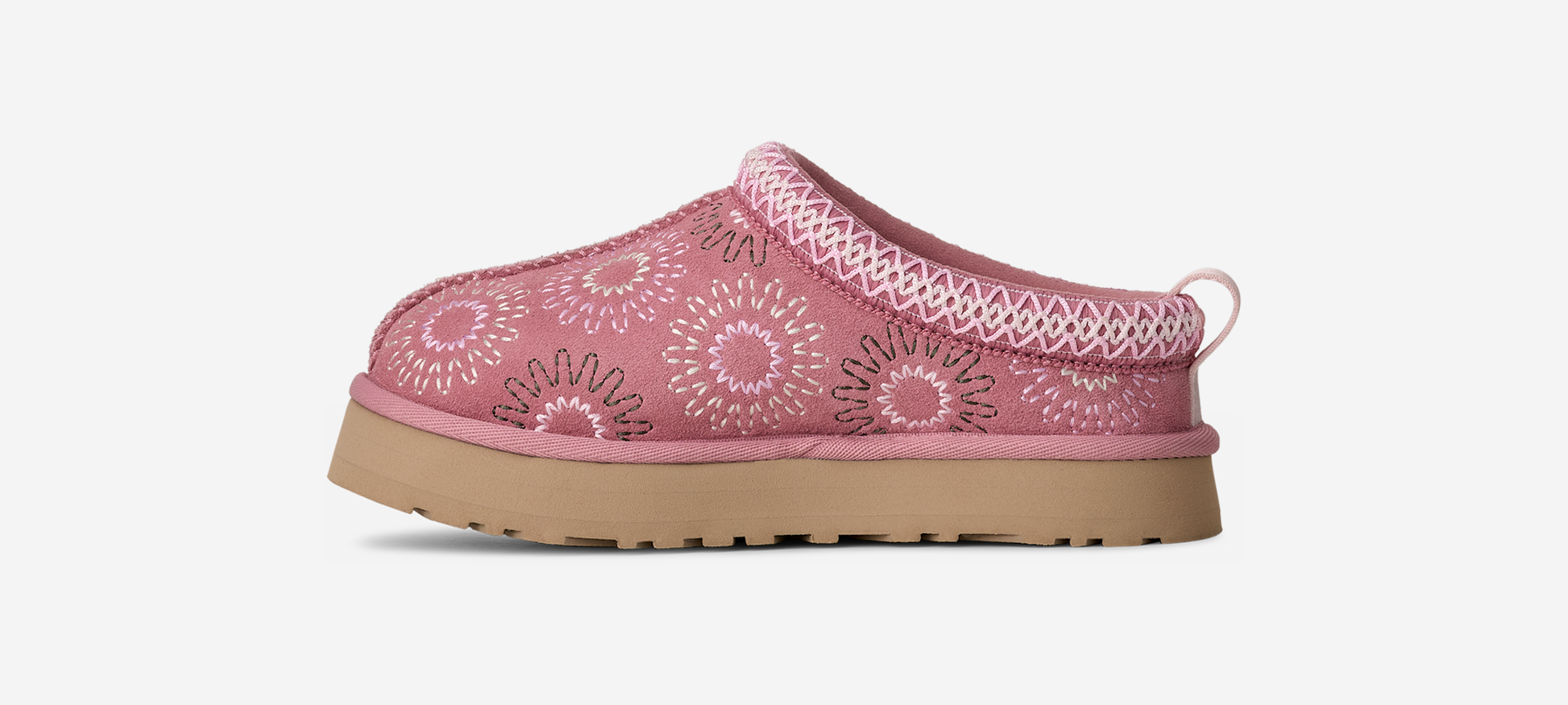 UGG Tazz Sun Stitch Slipper Horizon Pink (Kids)