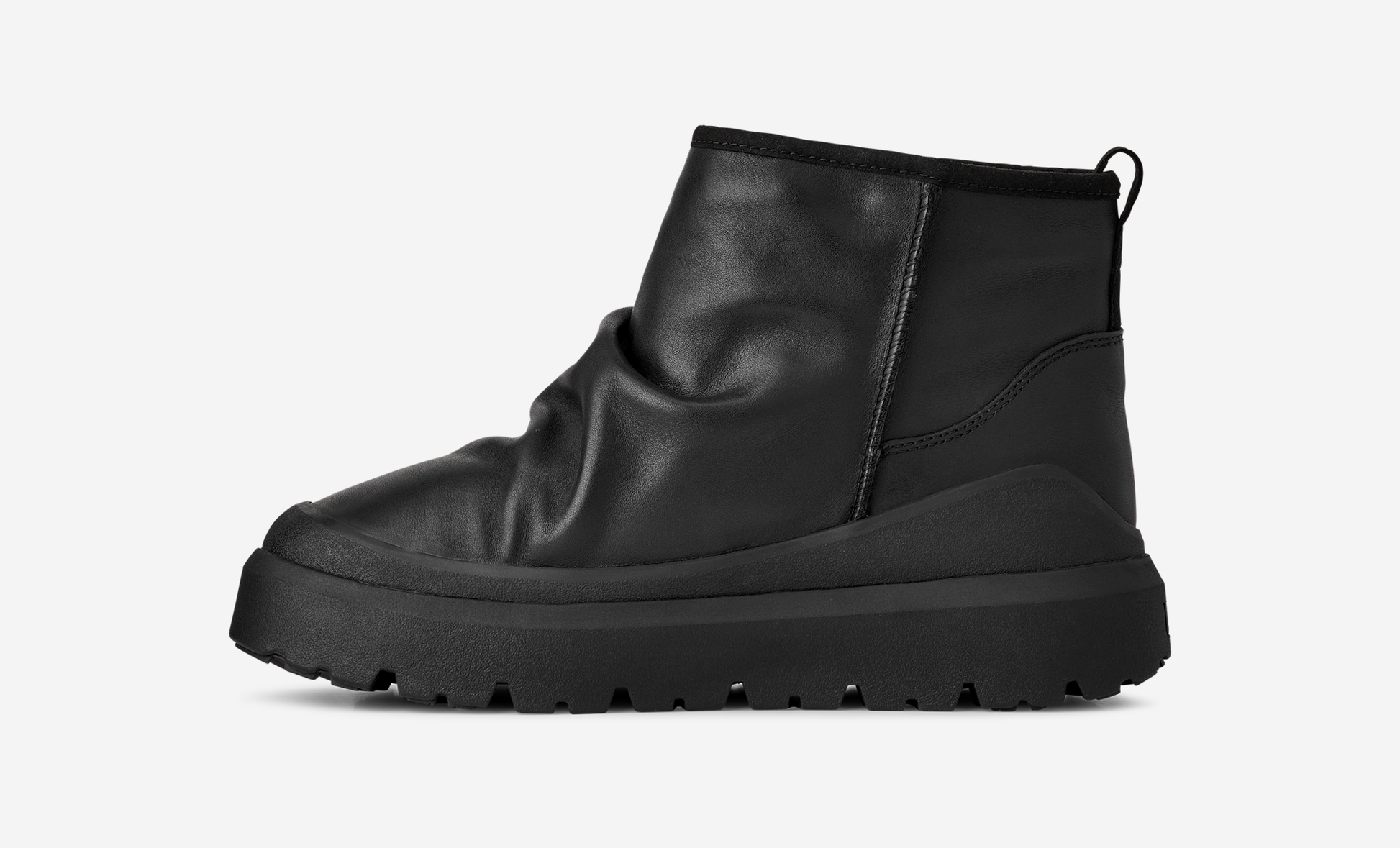 UGG Heritage Utility Mini Noir Boot Black