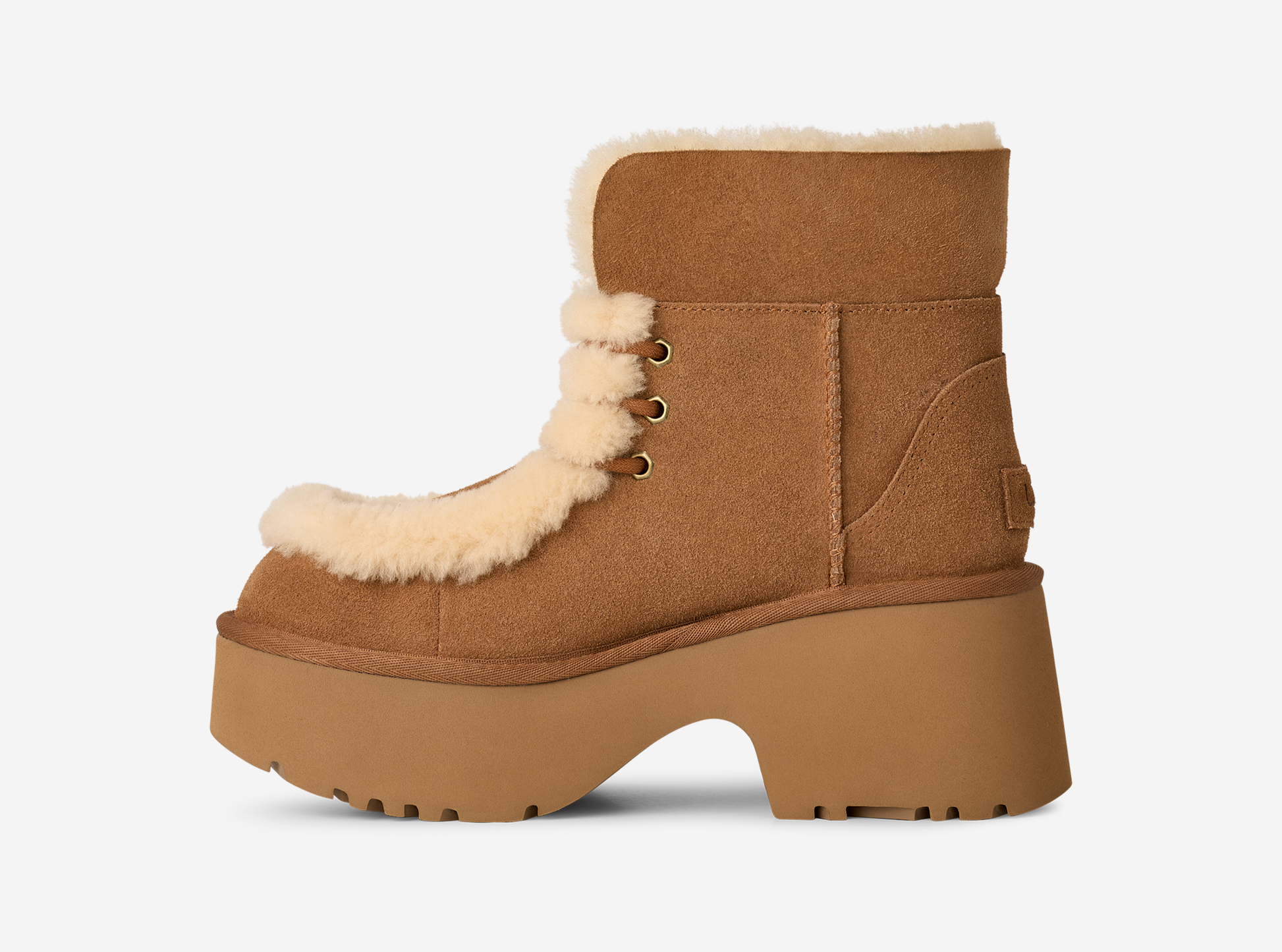 UGG Esmee Lace Up Boot Chestnut (Women's)