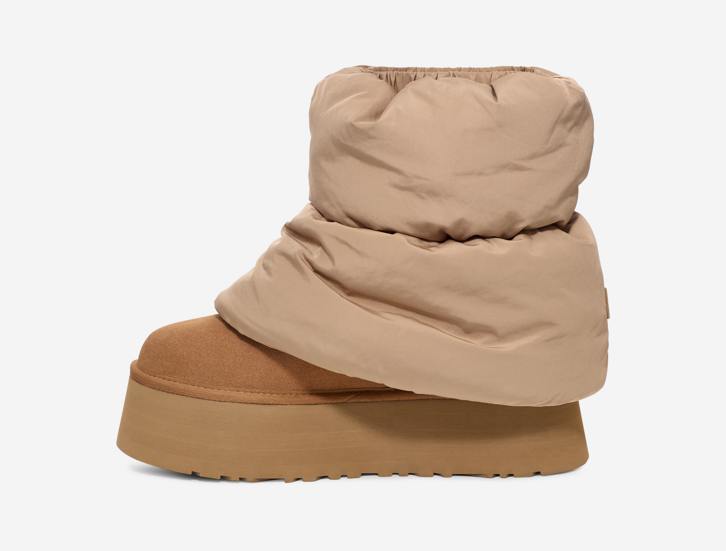 UGG Classic Mini Dipper Puffer Boot Amphora Chestnut (Women's)