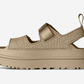 UGG GoldenGlow Embossed Sandal Mustard Seed (Women's)