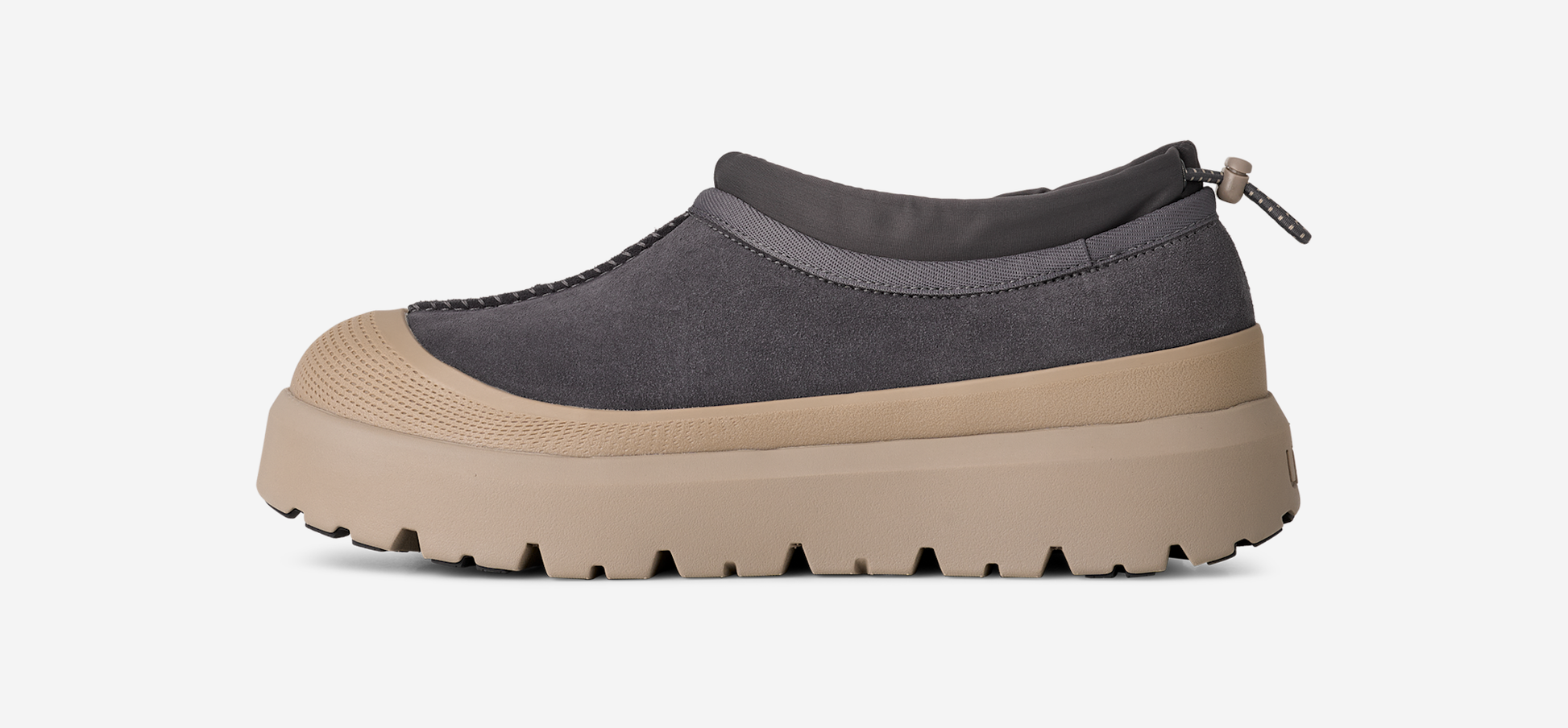 UGG Tasman Weather Hybrid Slipper Obsidian Cobble Grey