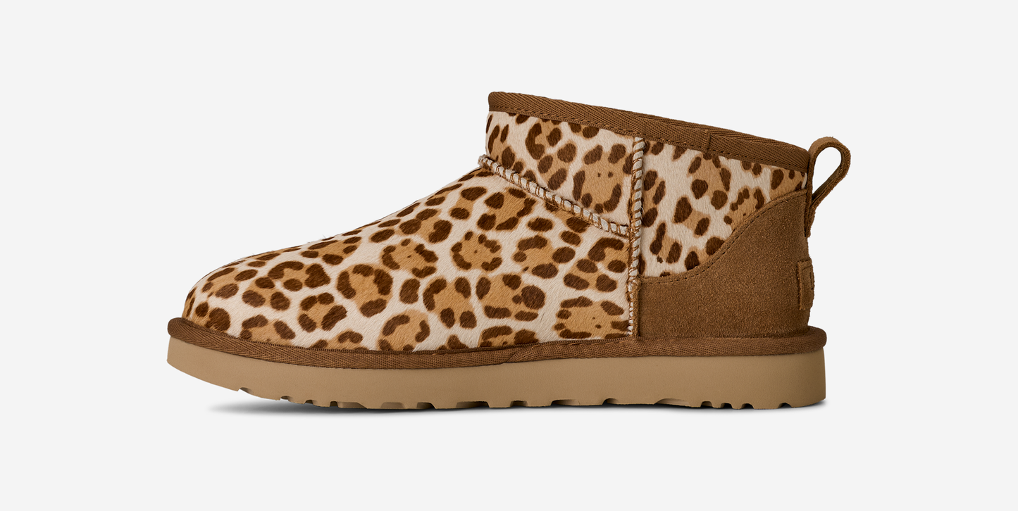 UGG Classic Ultra Mini Boot Felicity Leopard Jasmine (Women's)