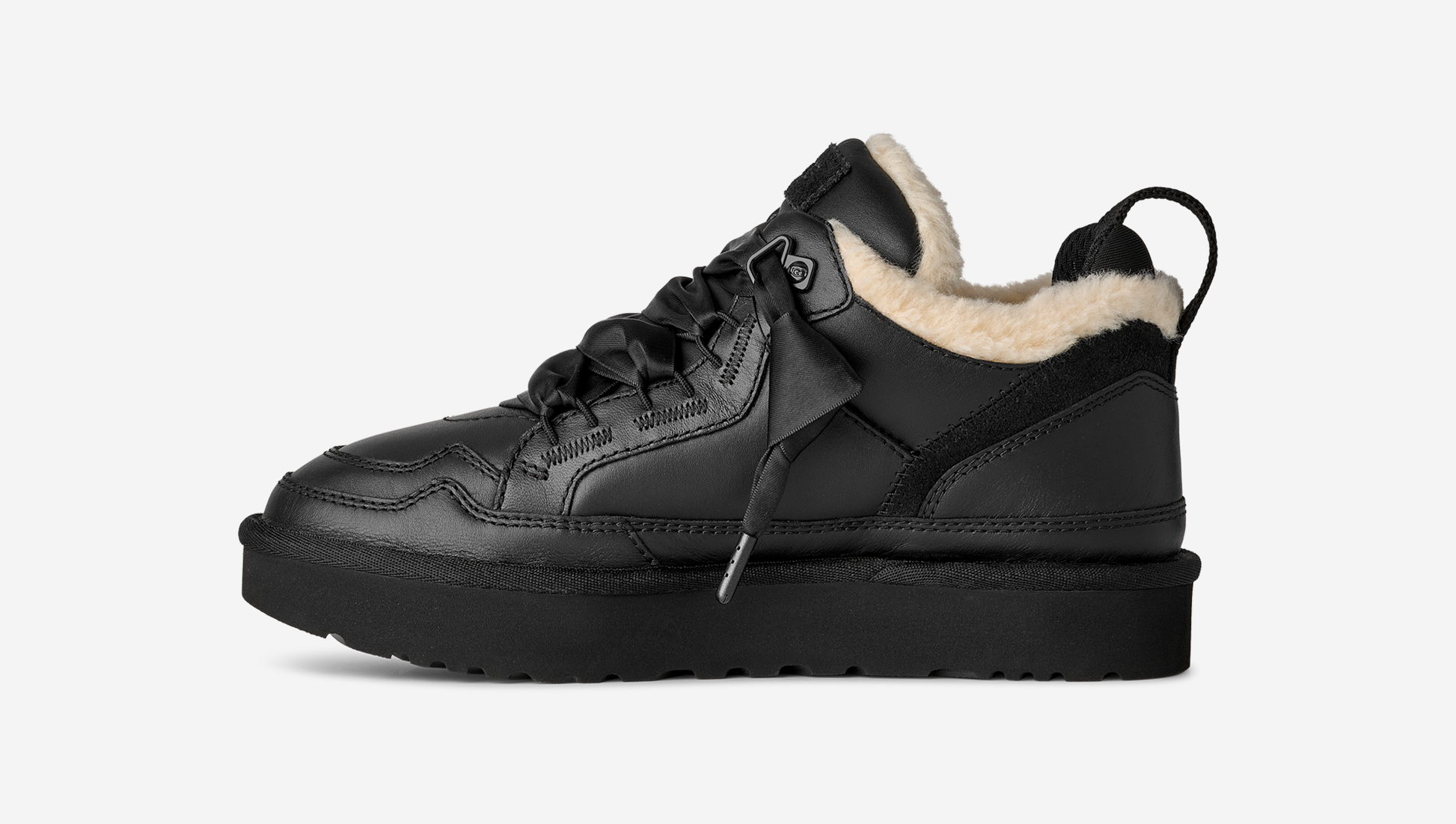 UGG Lowmel Leather Black (Women's)