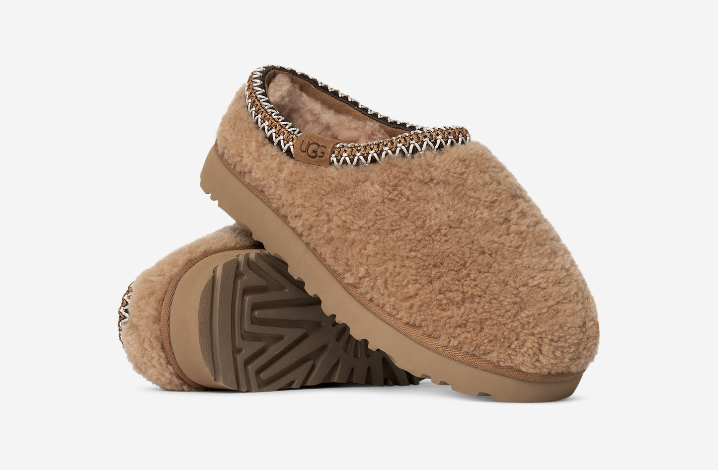 UGG Tasman Maxi Curly Slipper Chestnut (Women's)