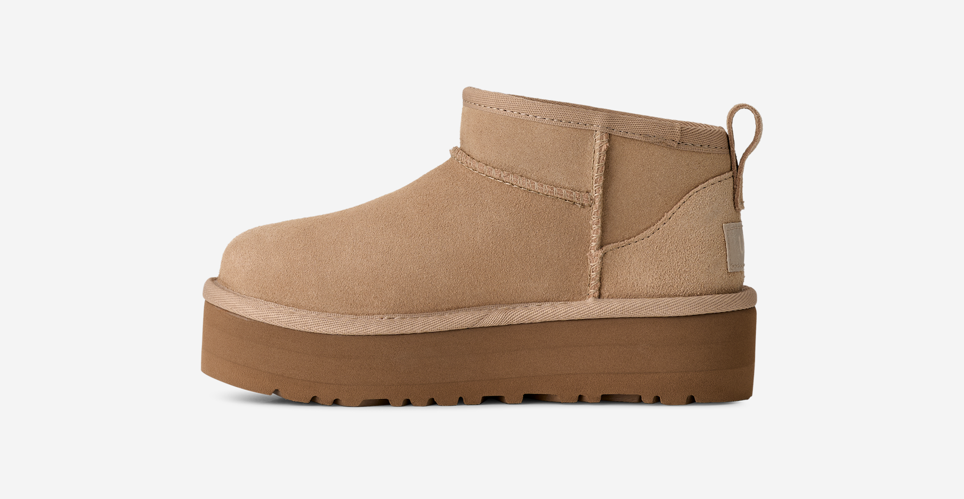 UGG Classic Ultra Mini Platform Boot Sand (Kids)