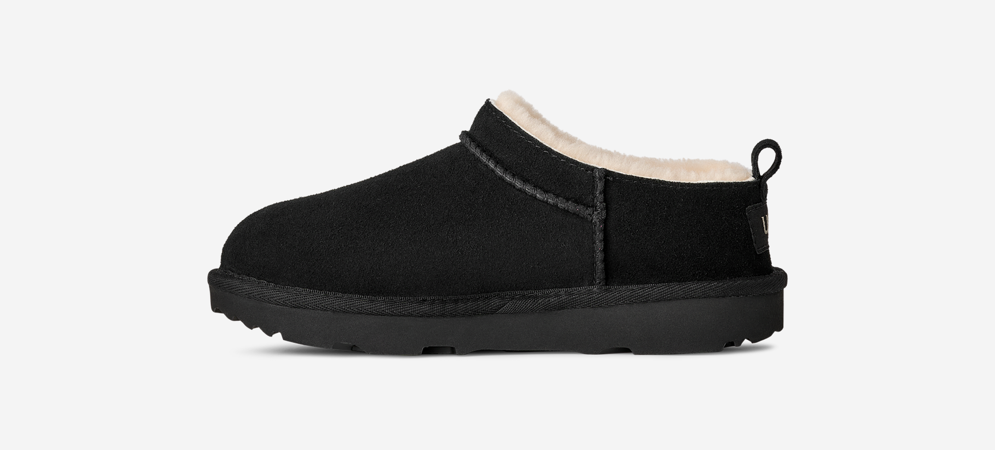 UGG Classic Micro Slipper Black (Kids)