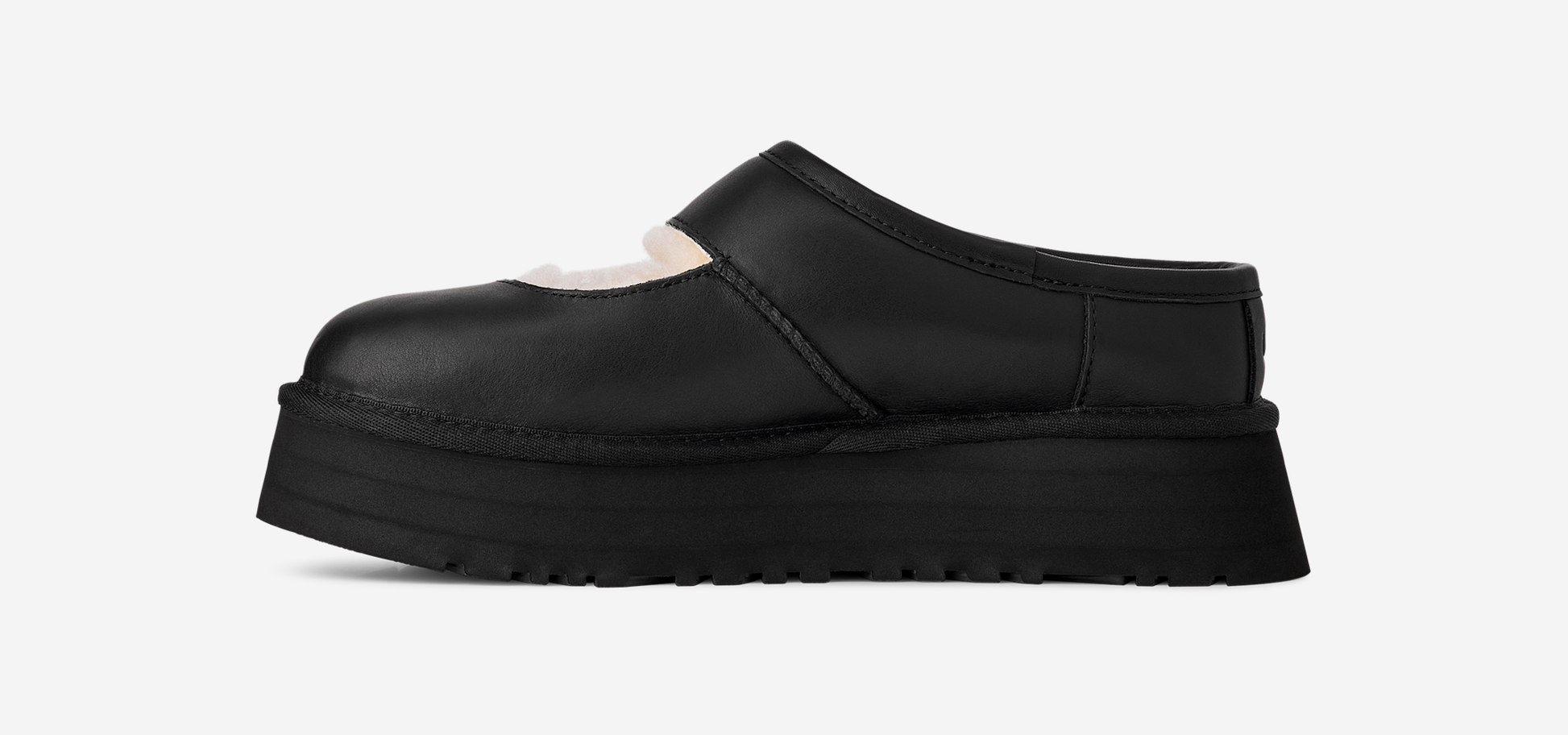 UGG Bea Mary Jane Leather Black (Women's)