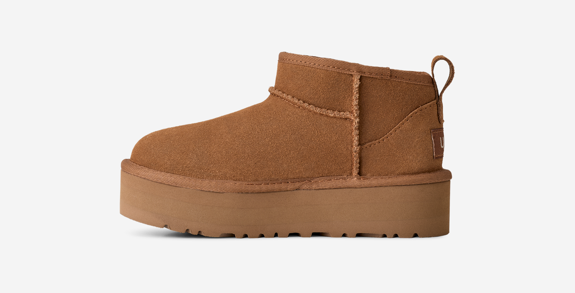 UGG Classic Ultra Mini Platform Boot Chestnut (Kids)