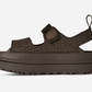 UGG GoldenGlow Embossed Sandal Dense Smoke (Women's)