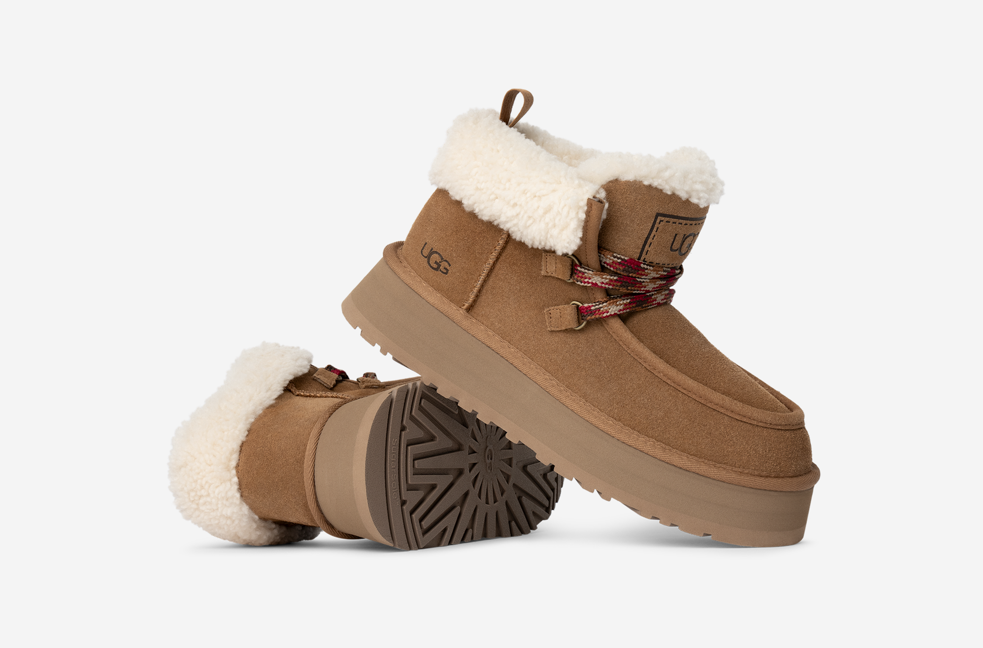 UGG Funkarra Cabin Cuff Boot Chestnut (Women's)