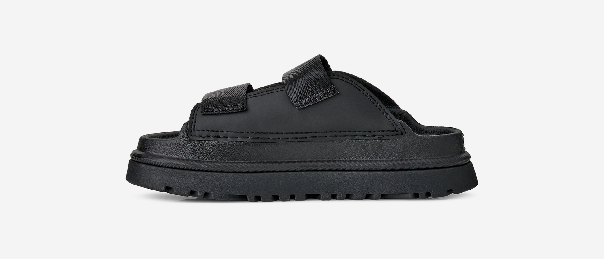 UGG GoldenGlow Slide Black (Kids)