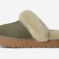 UGG Disquette Slipper Moss Green Muted Brass (Women's)