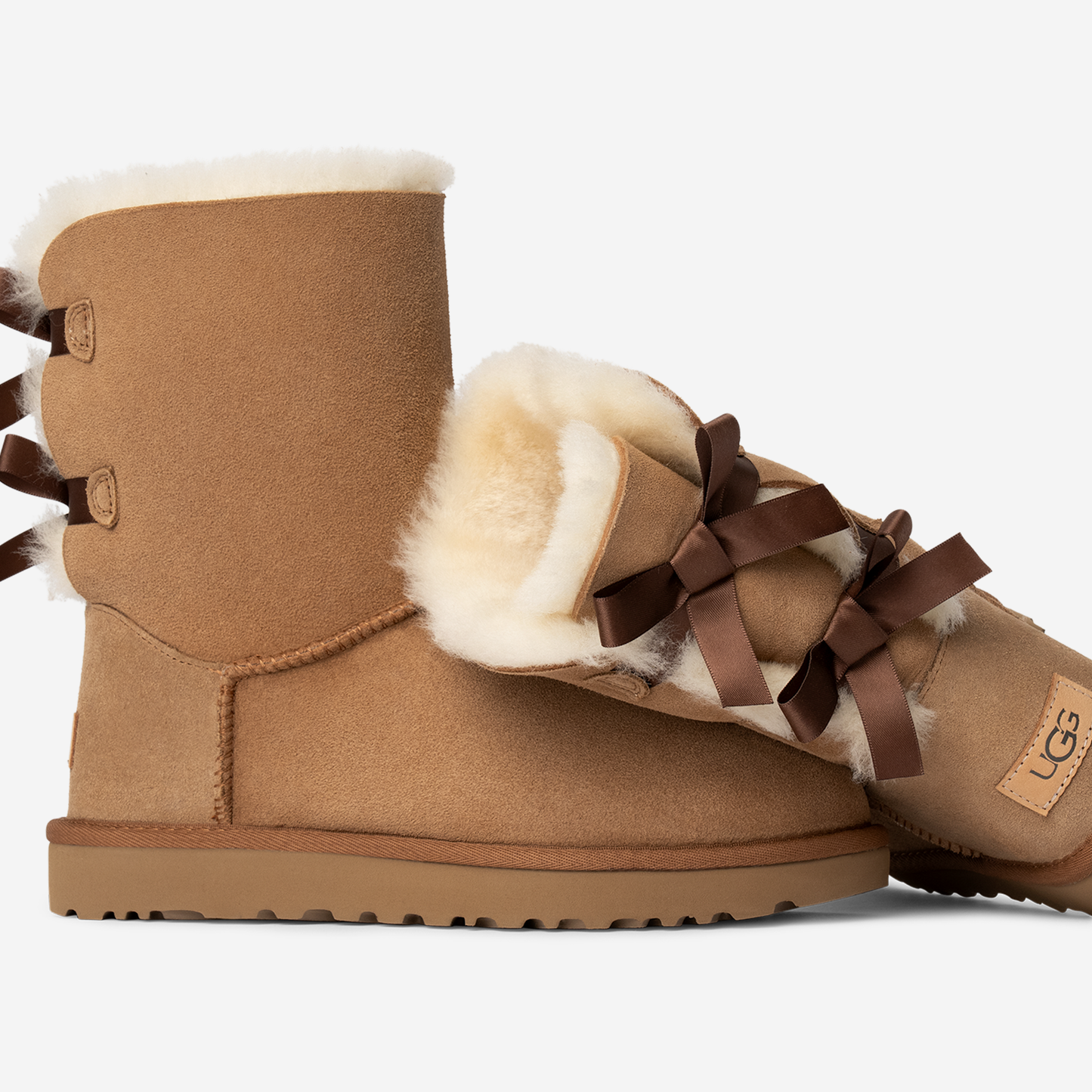 UGG Bailey Bow II Boot Chestnut (Women's)