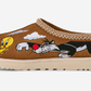 UGG Tasman Slipper Palace x Looney Tunes Chestnut