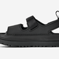 UGG GoldenGlow Sandal Black (Kids)