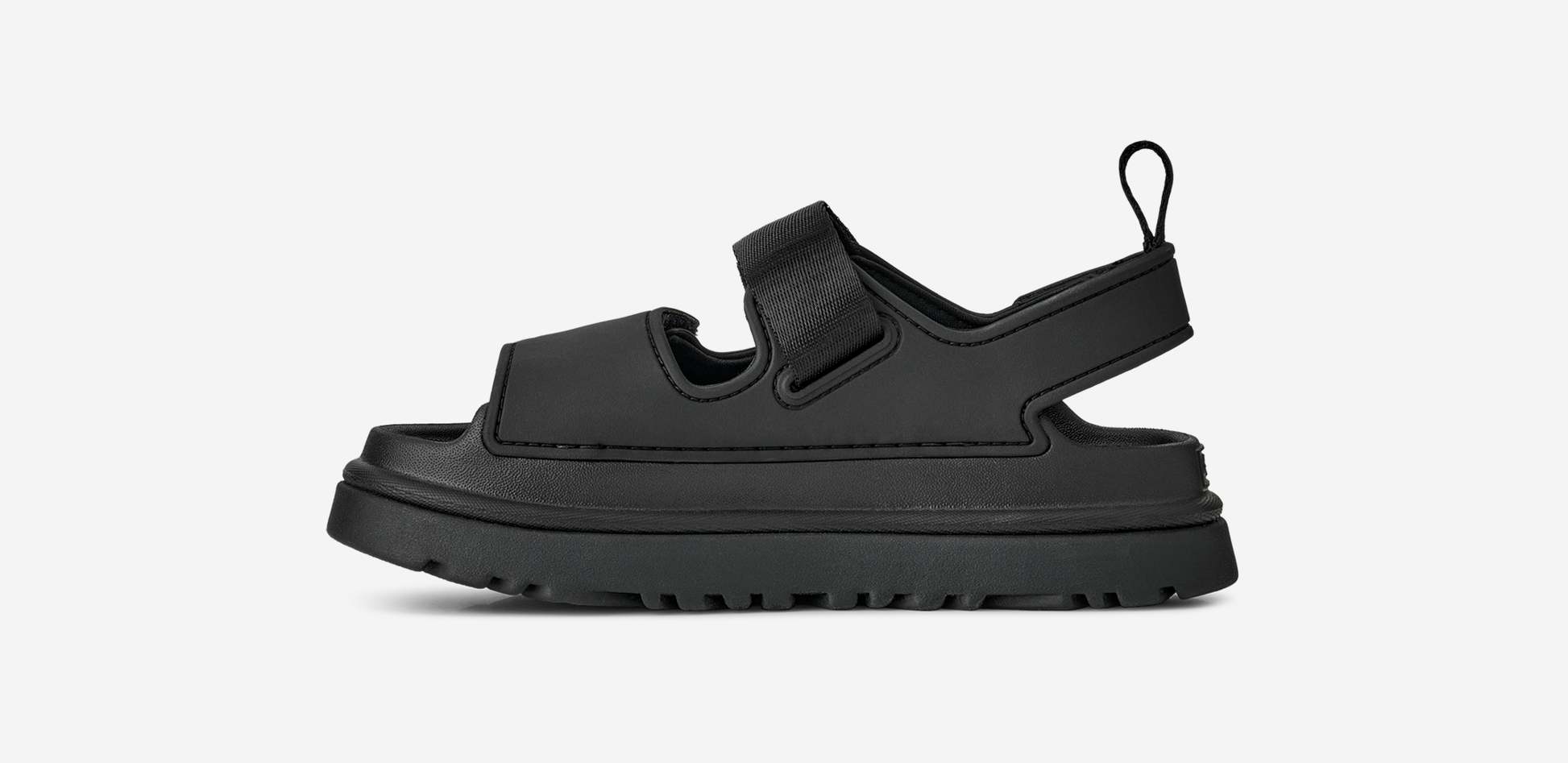 UGG GoldenGlow Sandal Black (Kids)